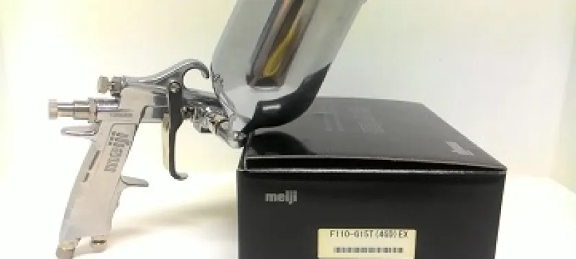 SPRAY GUN Meiji F110 G15T + Cup 4GD 1 meiji_f110_g15t_4gd